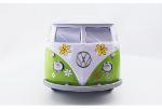 24 boîtes métal - Combi VW Flower Power Vert
