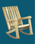 Rocking-chair en bois - réf B5AKD