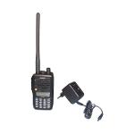 Talkie walkie 144mhz avec batterie rechargeable et chargeur 2/8km alinco djv17e