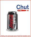 Cannette Coca Cola Zero 0.33cl
