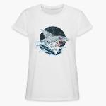REQUIN POP GRIS T-shirt oversize Femme