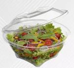 Bol à salade et couvercle charnière déchirable – Sekipack