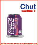 cannette coca cola cherry 0.33cl