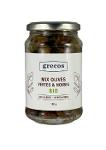 Mix olives vertes et noires Bio
