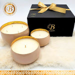 Luxury Oriental 3-Set with Handmade Scented Candles