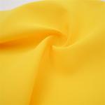 Tissu toile en polyester jaune citron ignifuge