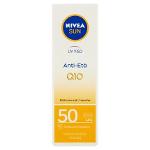 Nivea sun crème uv visage q10 anti-âge spf50 tube 50 ml