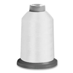 Fil mousse polyester 100 cône 10000m (Blanc)
