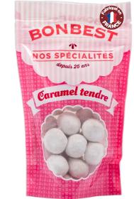 Bonbons au caramel fabriqués en France.
