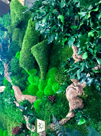 Notre concept du végétal stabilisé en 3D by Le Mur Vert