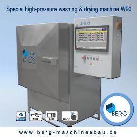 Installation de lavage & de séchage à haute pression W90