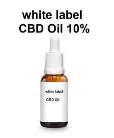 Huile de CBD White Label 10%