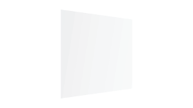 Crédence Fond de Hotte en Verre Trempé 60x65cm Style Blanc