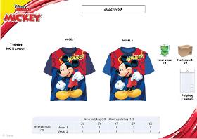 TEE-SHIRT MANCHES COURTES - MICKEY