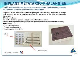 Implant métatarso-phalangien