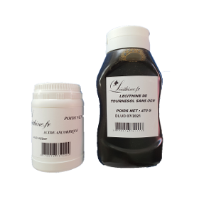 Kit Fabrication De Vitamine C Liposomale Conventionnelle 460 G De Lecithine