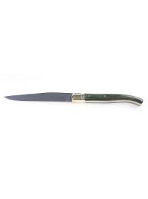 Couteau de Table Laguiole Tradition - Stamina Vert