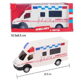 Voiture Ambulance A Friction