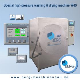 Installation de lavage & de séchage à haute pression W40