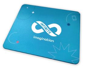 PVC WELDED MOUSE PAD with personalized imprint
