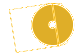 Pochette cd-Plastique Transparente + 1 DVD