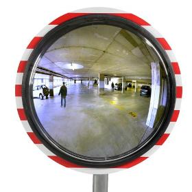 Miroir De Circulation Industrie Et Voie Privée 180° Plexi+