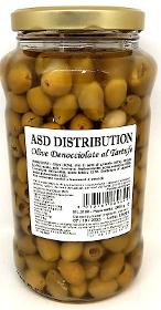 Olives à la truffe bocal de 2,9kg originaire d'Italie pour professionnel