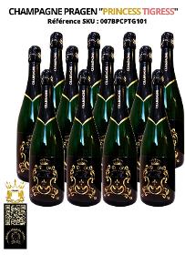 1500 Btles de Champagne Prestige "PRINCESS TIGRESS" G2 (75 cl)