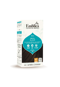 EMBLICA Coloration végétale 2.1 brun glacé 100g