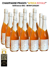 1000 Bouteilles de Champagne Prestige "AFRICA ROYALE" G2 (75 cl)
