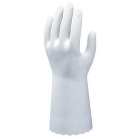 gants professionnels de protection chimique B0700 CLEAN WHITE SHOWA