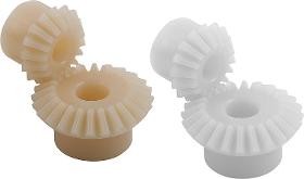 Engrenages coniques en plastique, rapport 1:1,5 traités par