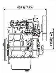 Option moteur Kubota D722