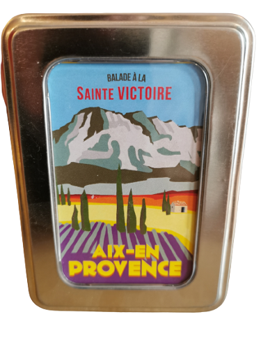Herbes De Provence - Boite Vintage "aix Ste. Victoire"