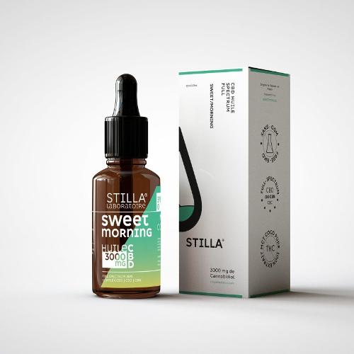 Huile Cbd 30% Sweet/morning-3000mg Stilla® Full Spectrum