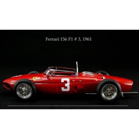 Ferrari Dino Sharknose 156 n° 3, Nürburgring 1961, 1/18