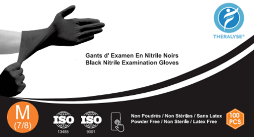 Gants Nitrile non stériles, 3.8 gr, non poudrés EN455- EN374