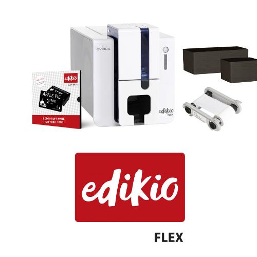 Imprimante Evolis Edikio Flex - étiquettes de prix plastique