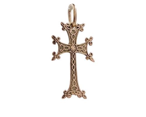 Croix Arménienne en or 18 carats (750 millièmes) 1.00gramme